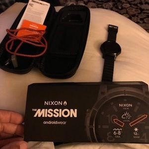 Nixon “The Mission “ Androidwear Smart Watch ultra rugged & water resistant 100m